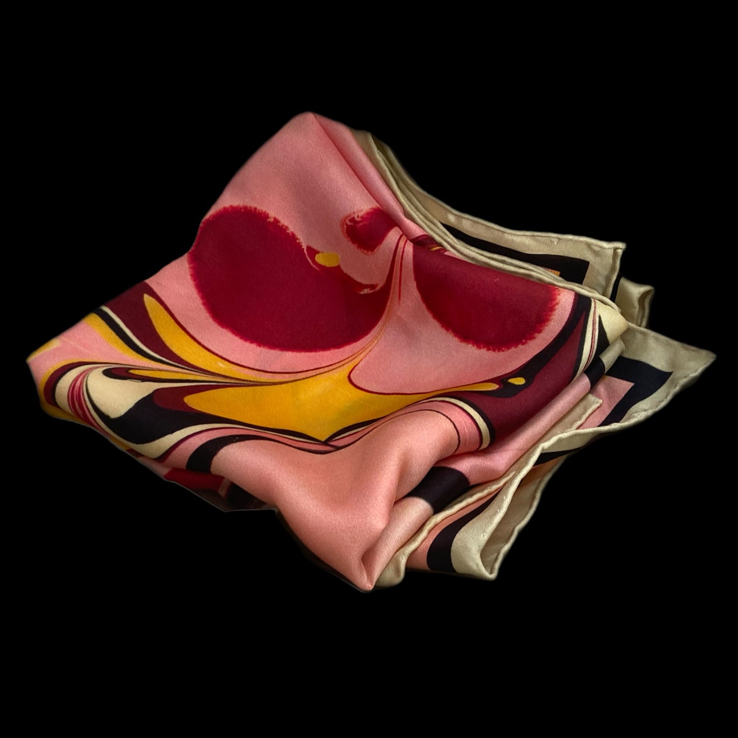The Betty Silk Scarf 65cm by 65cm