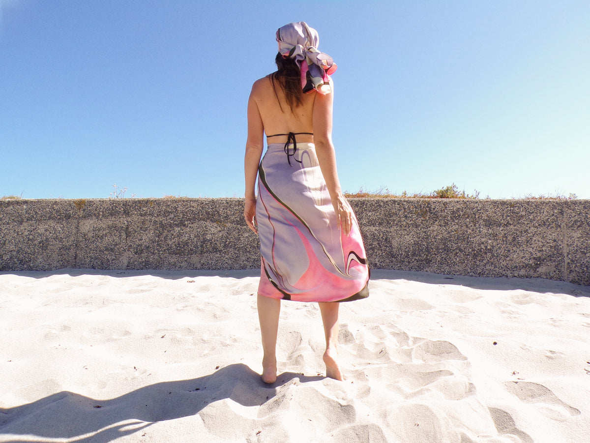 The Olympia Silk Scarf 140cm by 90cm