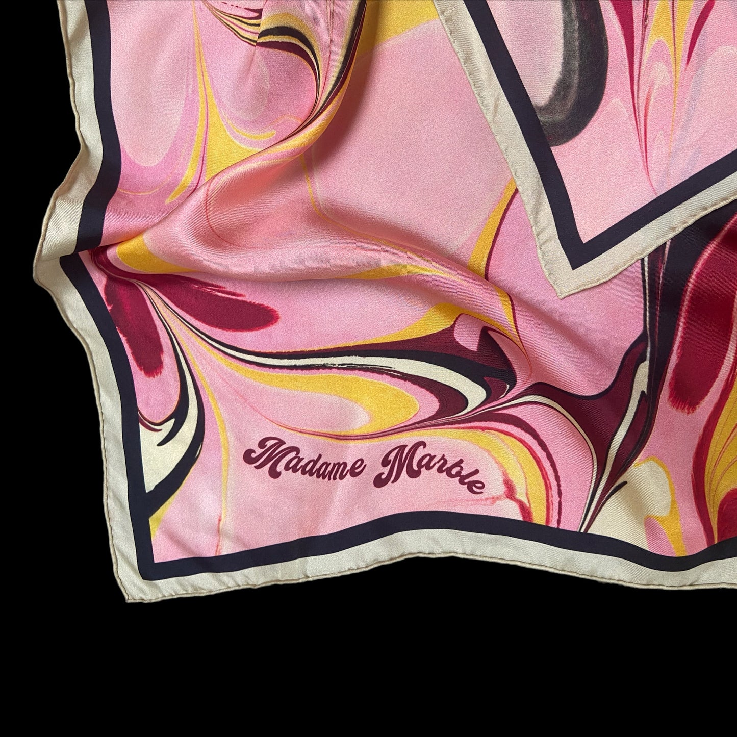 The Betty Silk Scarf 65cm by 65cm