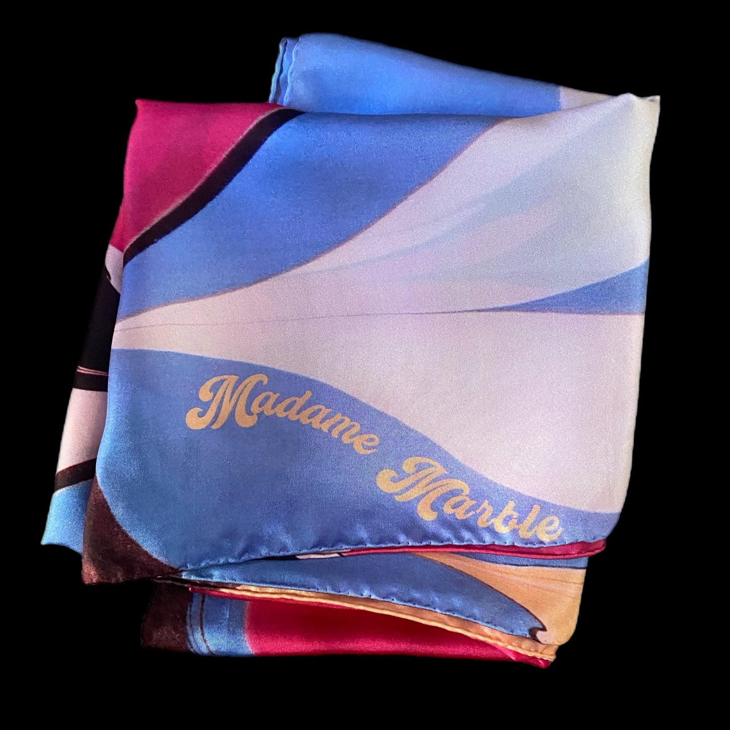 The Jeannie Silk Scarf 90cm by 90cm
