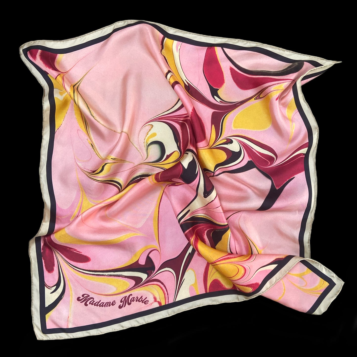 The Betty Silk Scarf 65cm by 65cm